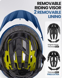 Foto 3 | Foto 3 | Casco De Ciclismo Outdoormaster Mips Ocean Blue Talla L - Venta Internacional.