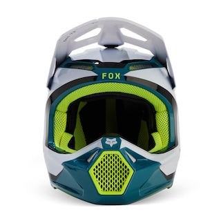 Foto 7 | Foto 7 | Casco De Motocross Fox Racing V1 Nitro Maui Azul Pequeño - Venta Internacional.