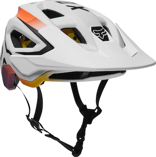 Foto 1 | Foto 1 | Casco De Bicicleta De Montaña Fox Racing Speedframe Vnish Blanco - Venta Internacional.