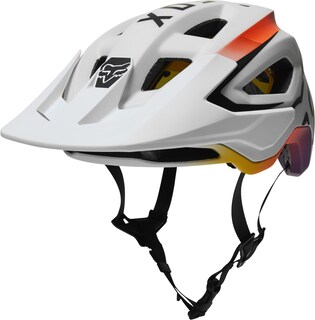 Foto 2 | Foto 2 | Casco De Bicicleta De Montaña Fox Racing Speedframe Vnish Blanco - Venta Internacional.