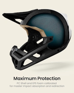 Foto 2 | Foto 2 | Casco De Bicicleta De Montaña Outdoormaster Grizzly Pearl White - Venta Internacional.