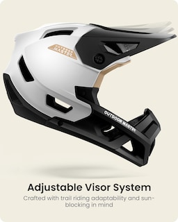 Foto 4 | Foto 4 | Casco De Bicicleta De Montaña Outdoormaster Grizzly Pearl White - Venta Internacional.