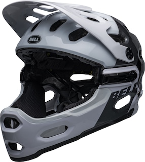 Foto 3 | Foto 3 | Casco De Bicicleta De Montaña Bell Super 3r Mips Gloss White/black - Venta Internacional.