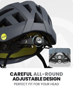 Foto 5 | Foto 5 | Casco De Ciclismo Outdoormaster Mips Midnight Blue Para Adulto - Venta Internacional.