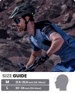 Foto 6 | Foto 6 | Casco De Ciclismo Outdoormaster Mips Midnight Blue Para Adulto - Venta Internacional.