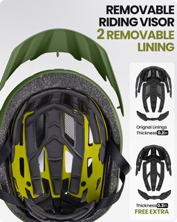 Foto 3 | Foto 3 | Casco De Ciclismo Outdoormaster Mips Para Adultos Recreativo Color Verde Palma - Venta Internacional.