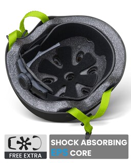Foto 4 | Foto 4 | Bicicleta Helmet Outdoormaster Para Jóvenes Y Niños, Negro Y Verde S - Venta Internacional.