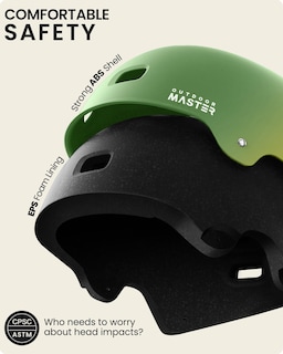 Foto 2 | Foto 2 | Casco Outdoormaster Para Montar En Monopatín Para Niños Y Adultos, Talla M - Venta Internacional.