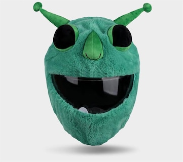 Foto 1 | Foto 1 | Funda De Casco Con Dibujos Animados Para Casco De Moto, Color Verde - Venta Internacional.