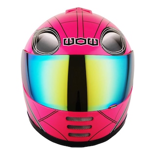 Foto 3 | Foto 3 | Casco De Moto Wow Spider Pink Youth Aprobado Por El Dot - Venta Internacional.
