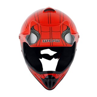 Foto 4 | Foto 4 | Casco De Motocross Wow Youth Spider Red, Gafas Y Guantes - Venta Internacional.