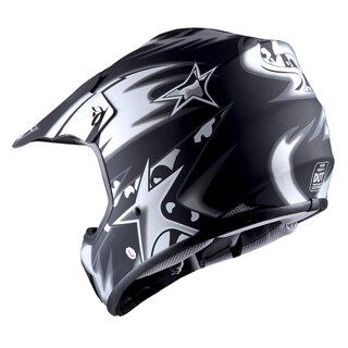 Foto 4 | Foto 4 | Casco Wow Para Niños De Motocross Bmx Mx Atv Star, Negro Mate - Venta Internacional.