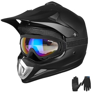 Foto 1 | Foto 1 | Casco De Moto De Cross Ilm Bld-818 Para Jóvenes Y Niños, Negro Mate, Dot - Venta Internacional.