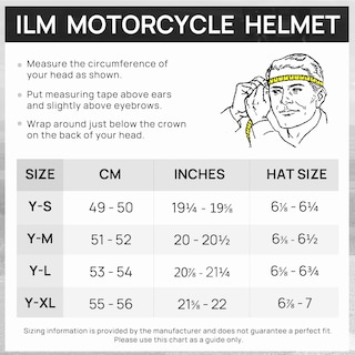 Foto 6 | Foto 6 | Casco Integral Para Moto De Cross Ilm Bld-818 Para Jóvenes Y Niños, Color Verde Dot - Venta Internacional.