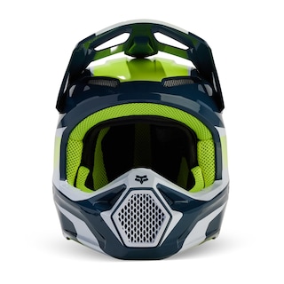 Foto 7 | Foto 7 | Casco De Motocross Fox Racing V1 Flora Dark Indigo Xl - Venta Internacional.