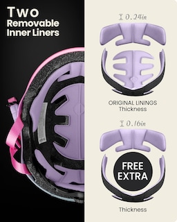 Foto 3 | Foto 3 | Casco Outdoormaster Skateboard Cycling Sorbet L Para Niños - Venta Internacional.