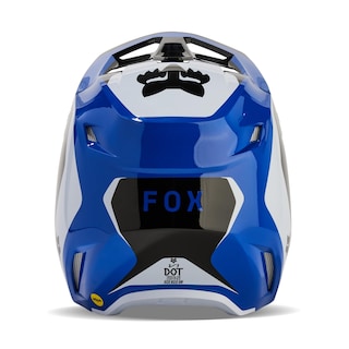 Foto 3 | Foto 3 | Casco De Motocross Fox Racing V1 Para Jóvenes, Azul, Talla Grande - Venta Internacional.