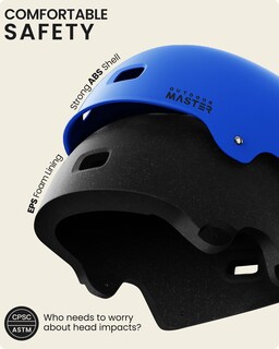 Foto 2 | Foto 2 | Casco Outdoormaster Para Montar En Monopatín Para Niños Y Adultos - Venta Internacional.