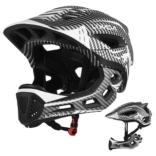 Foto 4 | Foto 4 | Casco De Ciclismo Lixada Para Niños, Desmontable, De Cara Completa, De 52 A 58 Cm - Venta Internacional.
