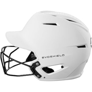 Foto 3 | Foto 3 | Casco De Bateo Evoshield Xvt 2.0 Mate Con Máscara Facial Team White - Venta Internacional.