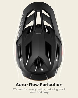 Foto 3 | Foto 3 | Casco De Bicicleta De Montaña Outdoormaster Grizzly Meteorite Black - Venta Internacional.