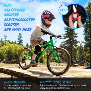 Foto 6 | Foto 6 | Casco Lixada Para Niños, Ajustable, Desmontable, Integral, Azul - Venta Internacional.