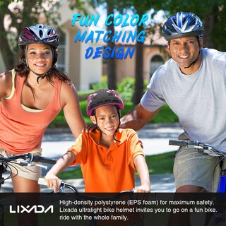 Foto 7 | Foto 7 | Casco Lixada Para Niños, Ajustable, Desmontable, Integral, Azul - Venta Internacional.