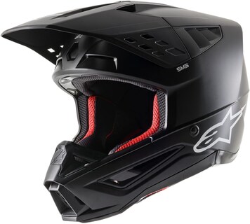 Foto 1 | Foto 1 | Casco Alpinestars S-m5 Negro Liso Mate, Talla M 8303123-110-m - Venta Internacional.