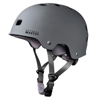 Foto 1 | Foto 1 | Casco Outdoormaster Para Monopatín, Gris, Talla L - Venta Internacional.