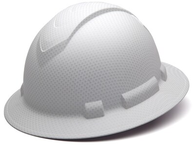 Foto 1 | Foto 1 | Casco Con Trinquete Pyramex Ridgeline De Ala Completa Con 4 Puntas, Color Blanco - Venta Internacional.