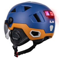 Casco De Bicicleta Inteligente Ilm Bluetooth Con Control De Luz Led De Advertencia De Freno - Venta Internacional.