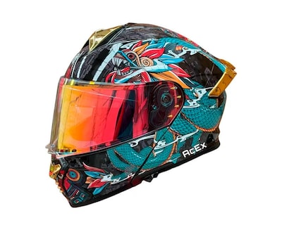 Foto 1 | Foto 1 | Casco Para Moto Mexicano Talla M