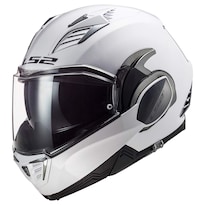 Casco Ls2 Valiant Ii Modular Blanco Brillante Para Adulto - Venta Internacional.