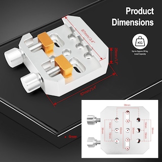Foto 2 | Foto 2 | Pinza Dovetail Astromania Premium Para Telescopios Y Cámaras - Venta Internacional.