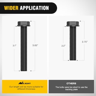 Foto 5 | Foto 5 | Ganchos Para Cangilones Para Tractor Nilight, Grado 70, Acero Forjado, 15000 Libras - Venta Internacional.