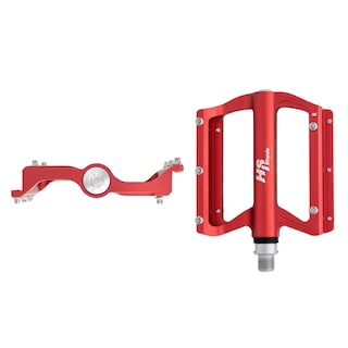 Foto 5 | Foto 5 | Pedales para Bicicleta Hs 1/2 Aluminio Alnc-830a Rojo