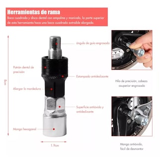 Foto 2 | Foto 2 | Herramientas P/reparación Bicicletas Extractor Pernos Cadena 12 Pzs