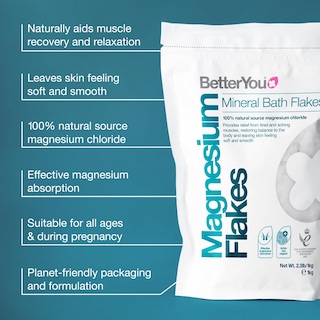 Foto 6 | Foto 6 | Paquete de Sales de Baño de Magnesio BetterYou Original Flakes con Gel - Venta Internacional