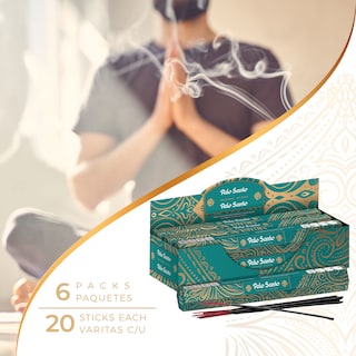 Foto 3 | Foto 3 | Incienso con Aroma Premium Punto Aroma Palo Santo 120 Unidades
