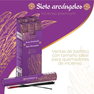 Foto 2 | Foto 2 | Incienso con Aroma Premium Punto Aroma Siete Arcángeles 120 Unidades