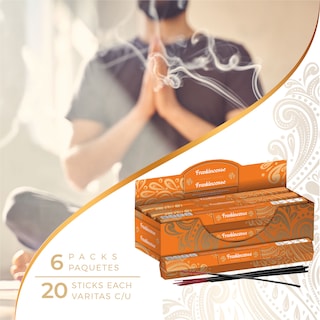Foto 3 | Foto 3 | Incienso con Aroma Premium Punto Aroma Frankincense 120 Unidades