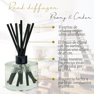 Foto 3 | Foto 3 | Aromatizante de Ambiente Reed Diffuser - Punto Aroma - Peony & Cedar