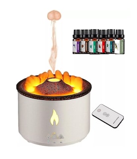 Foto 5 | Foto 5 | Difusor De Aromas Humidificador Volcano Flama, Color Blanco