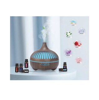 Foto 3 | Foto 3 | Humidificador Aromaterapia 550 Ml Difusor De Aceite Esencial, Cafe