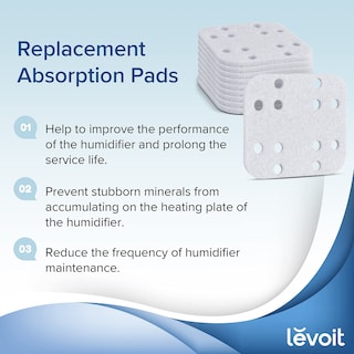 Foto 3 | Foto 3 | Paquete De 10 Filtros De Repuesto Para Humidificador Levoit Lv600s, Color Blanco - Venta Internacional.