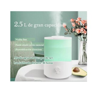 Foto 3 | Foto 3 | Difusor De Aceite Esencial 2.5l Humidificador Ultrasónico Blanco