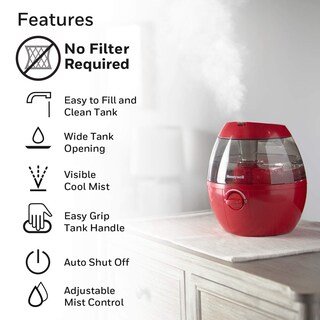Foto 4 | Foto 4 | Humidificador Cool Mist Honeywell Hul520r Mistmate Rojo - Venta Internacional.