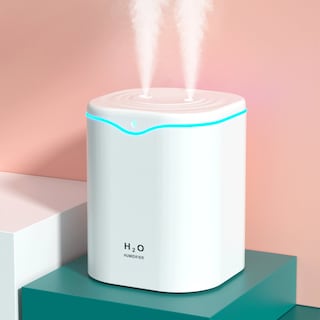 Foto 4 | Foto 4 | Humidificador Genérica De Gran Capacidad 2000 Ml Dual Jet Silent White - Venta Internacional.