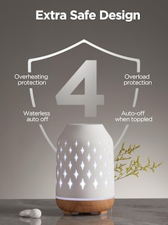 Foto 5 | Foto 5 | Difusor De Aromaterapia Innogear De Cerámica Ultrasónico De 150 Ml Color Blanco - Venta Internacional.