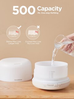 Foto 5 | Foto 5 | Difusor De Aceites Esenciales Innogear De 500 Ml Con Mando A Distancia Color Blanco - Venta Internacional.